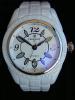 NIB Ladies PERRELET Eve WHITE Ceramic Automatic Watch  *~ SIMPLY MAGNIFICENT ~*