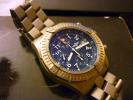 Breitling Chrono Avenger Ti Chronograph Blue dial..Pro II Mint!!!!!