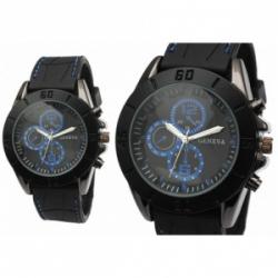 Contemporary Blue Accent Sports Watch
