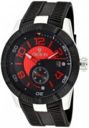Croton CN307282BSRD Men's Rubber/Silicone Strap