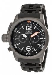 Invicta 10776 Men's Sea Spider Black Dial Black Polyurethane