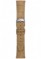 Accessories 21ABTM2C Unisex Strap 21MM Matte Light Grey Alligator