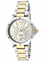 Paris Hilton PH13446MST-04M Women's Silver/Silver Glitter Dial Tw