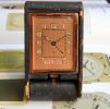 SUMMER SALE: Vintage 1940s Jaeger-LeCoultre 8-Day TRIPLE DATE Travel Alarm Clock SUMMER SALE: Vintage 1940s Jaeger-LeCoultre 8-Day TRIPLE DATE Travel Alarm Clock