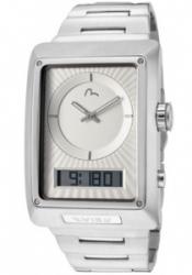 Evisu 7014-22 Men's Shinzo Ivory Analog-Digital Dial Stainless Steel