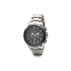 Men's Chronograph Style Silver Band Watch