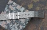 FS: Swiss steel mesh belt style vintage watch bracelet fits 17.5mm or 18mm