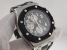 FSOT: AUDEMARS PIGUET ROYAL OAK OFFSHORE RUBBBER CLAD CHRONOGRAPH - H SERIES , BLACK DIAL *13,500* FSOT: AUDEMARS PIGUET ROYAL OAK OFFSHORE RUBBBER CLAD CHRONOGRAPH - H SERIES , BLACK DIAL *13,500*