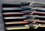 FS: Black rally bands with red orange blue grey or yellow accents FS: Black rally bands with red orange blue grey or yellow accents
