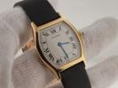 FSOT: Cartier Ladies 18k Gold Tortue WITH BOX. FSOT: Cartier Ladies 18k Gold Tortue WITH BOX.