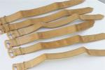 FS: Bakelite, brass and canvas NOS WW2 watchbands - 3 left